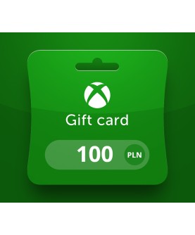XBOX Live 100 PLN Prepaid Card PL Xbox One Key 